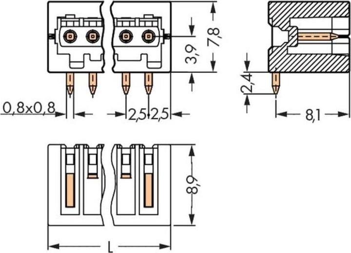 Actual product image Wago 733-372/105-604