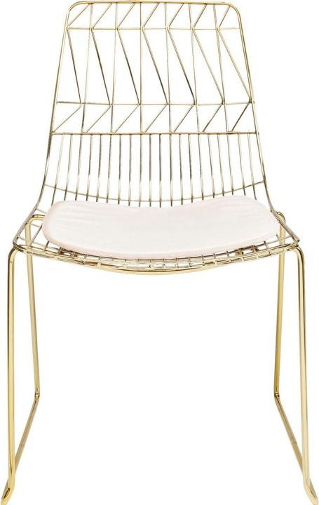 Produktbild Designlife Stuhl Solo Creme Gold