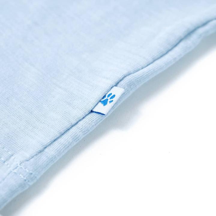 Immagine prodotto VidaXL Maglietta da bambino azzurro 92,Materiale: 100 % cotone,Colore (92)