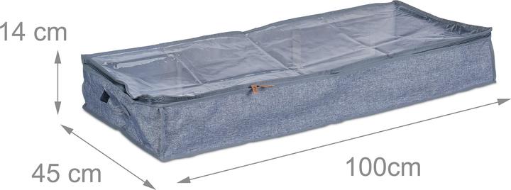 Image du produit Relaxdays 3x commode sous le lit