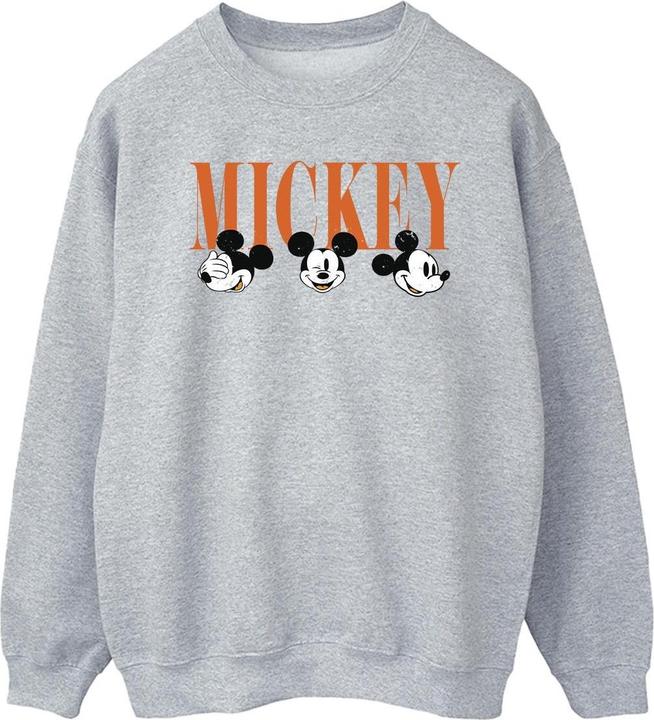 Disney Mickey Mouse Faces Sweatshirt (S)