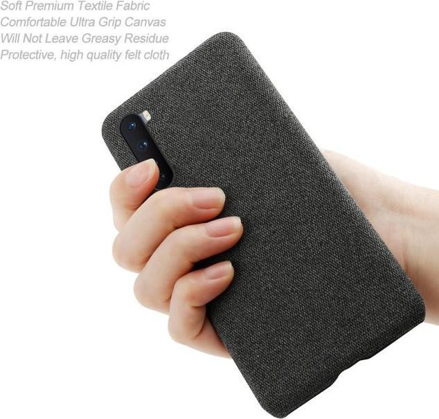 Produktbild MU Style Hardcase mit Stoffrückseite (OnePlus Nord)