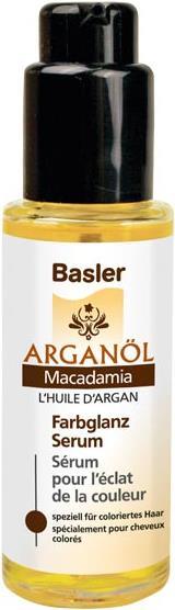 Actual product image Basler Argan Oil Macadamia Color Shine Serum (50 ml)