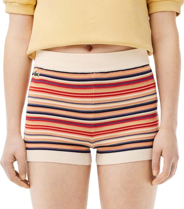 Immagine prodotto Lacoste Pantaloncini A Strisce Fascia in Vita a Contrasto Donna (38)