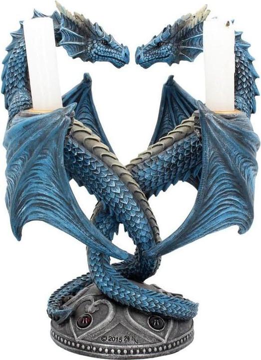 Actual product image Nemesis Now Dragon Heart - Bougeoir 23cm