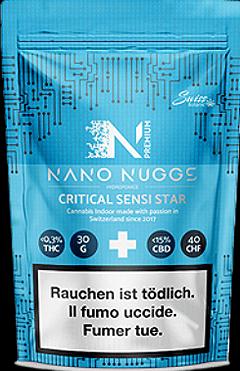 Produktbild Swiss Botanic Nano Nuggs Critical Sensistar (30 g, Indoor)