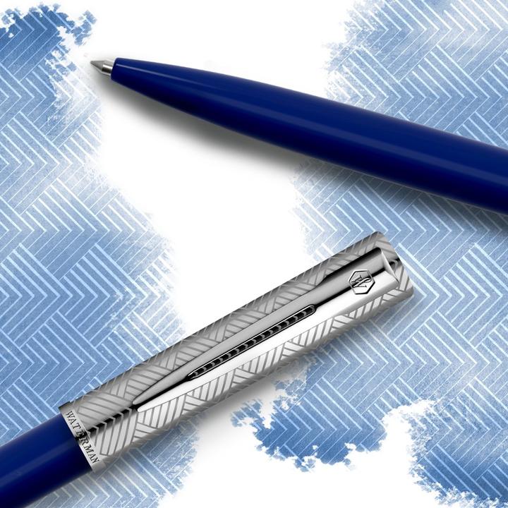 Produktbild Waterman Kugelschreiber Allure DeLuxe M Geschenkb. (Silber, Blau, 1 x)