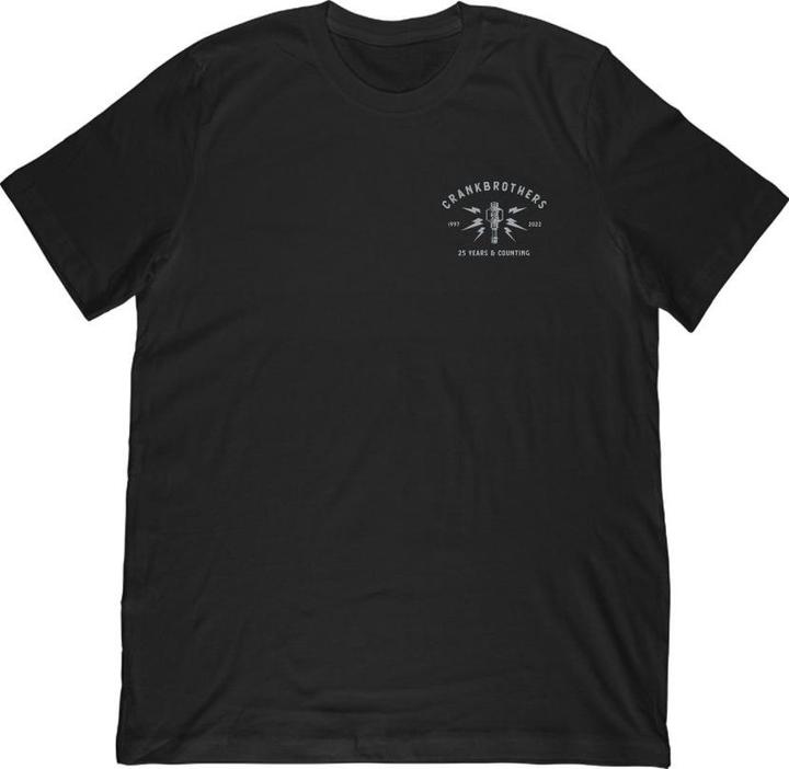 Crankbrothers 25th Anniversary Edition T-Shirt Men, black/light gray, S (S)
