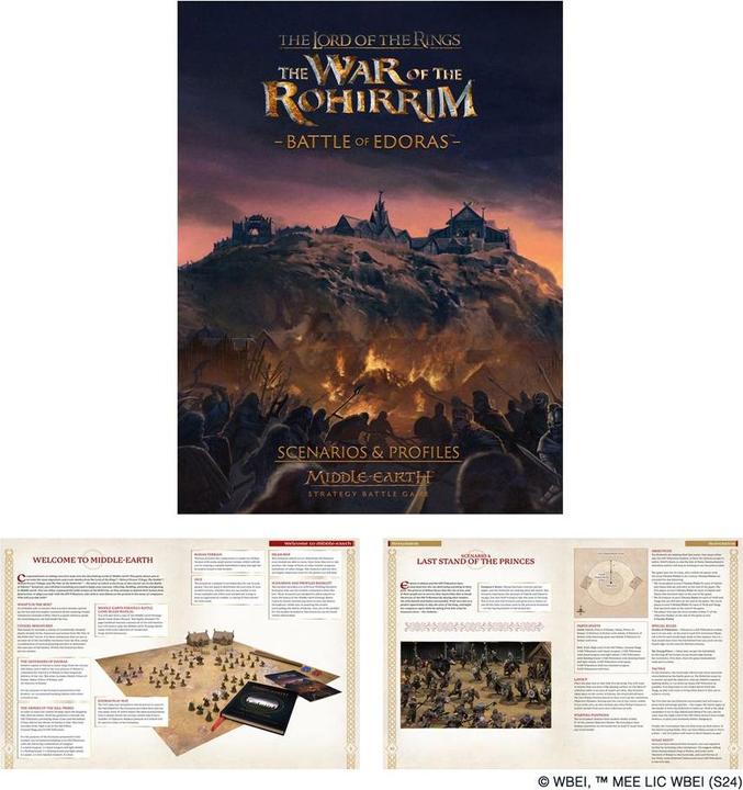 Produktbild Games Workshop Warhammer Middle Earth - War of the Rohirrim : Battle of Edoras (Kunststoff)
