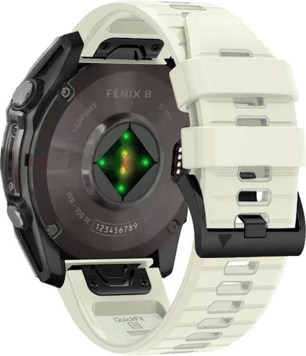 Immagine prodotto Tech-Protect LINEA SILICONE GARMIN FENIX 5X / 5X PLUS / 6X / 6X PRO / 7X / 8 (51 MM) TITANIO