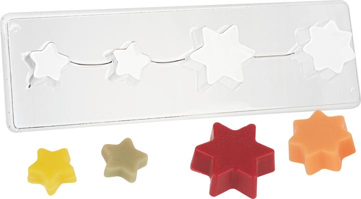 Produktbild Rayher Giessform "Sterne", 4 Motive