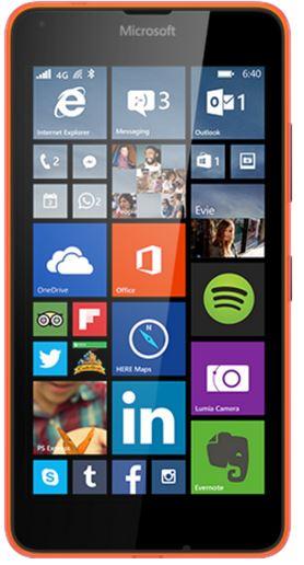 Microsoft Lumia 640 (8 GB, Orange, 5", Dual SIM, 8 Mpx, 3G)