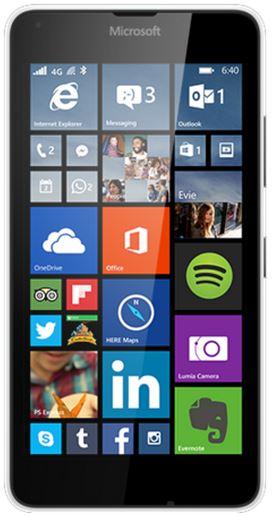 Actual product image Microsoft Lumia 640 (8 GB, White, 5", Dual SIM, 8 Mpx, 3G)
