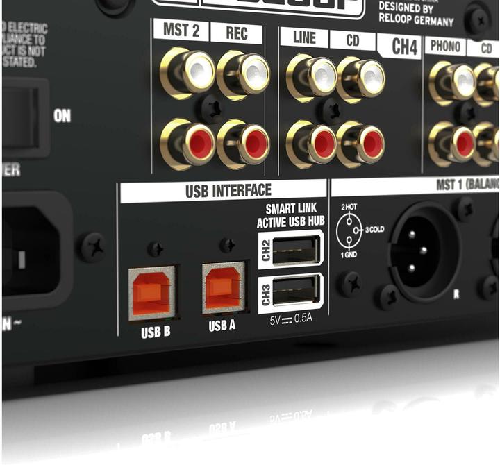 Actual product image reloop RMX-95 4+1 canal digital club mixer (Clubmixer)