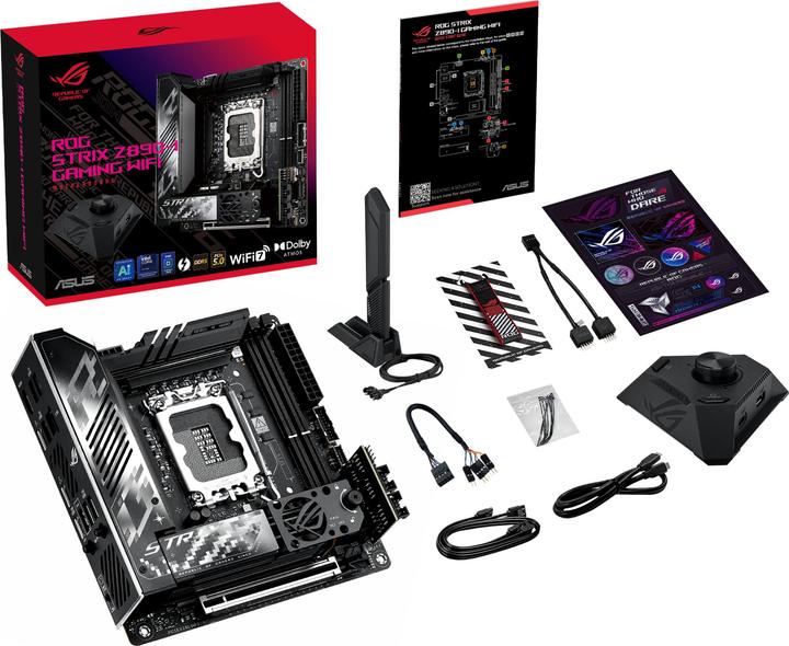 Produktbild ASUS ROG STRIX Z890-I GAMING WIFI (LGA 1851, Intel Z890, Mini-ITX)
