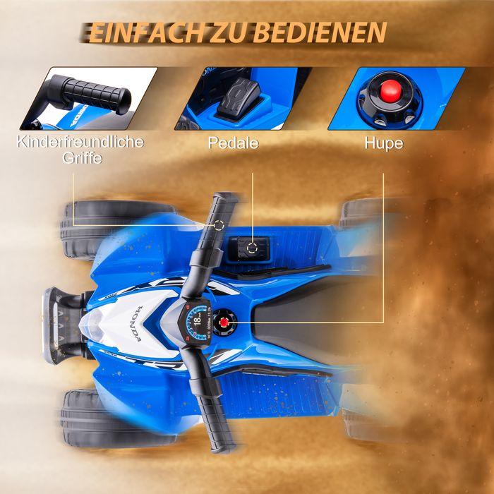 Produktbild Swisshandel24 Elektro-Quad Miniquad Kinder Elektro ATV Kinderquad ab 18 Monaten Schwarz (6 V)