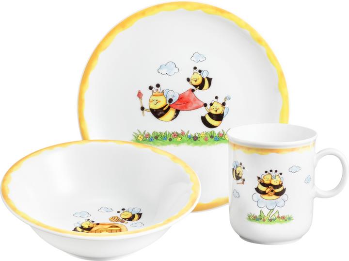 Produktbild Seltmann Kindergeschirr Set Compact Fleissige Bienen