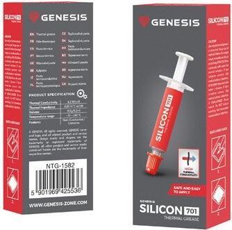 Produktbild Genesis Silicon ärmeleitpaste /m·K (8.30 W/m K, 0.50 g)