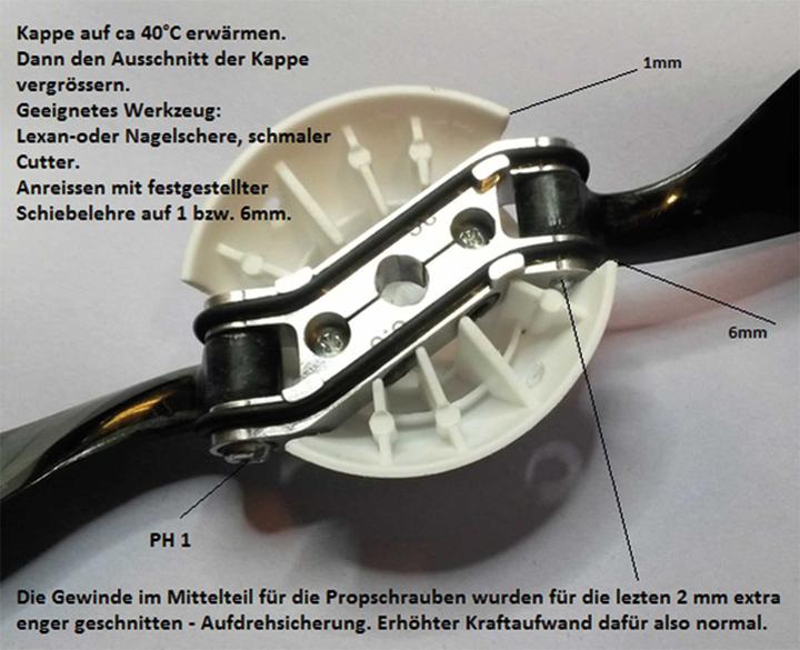 Produktbild Reisenauer mittelstück turbo spinner 30/3,17/6mm mit klemmbefestigung versatz 0°