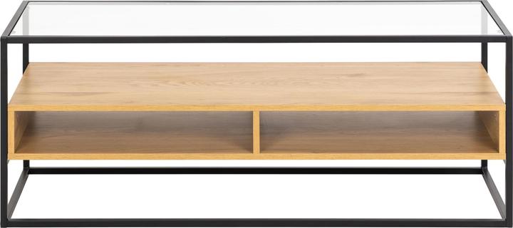 Actual product image AC Design Randolf console table 120 cm x 40 cm, nature/black