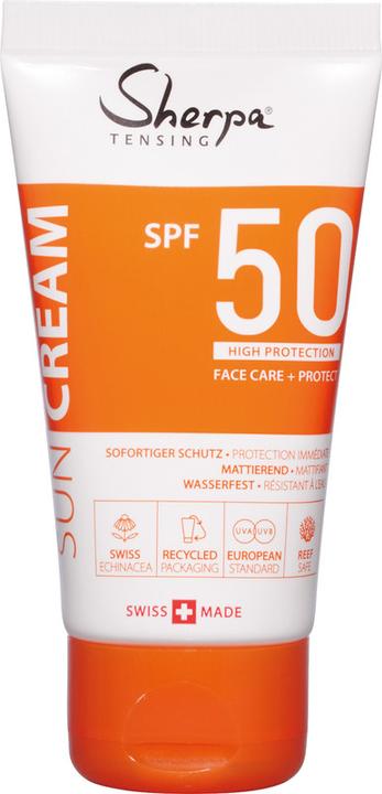 Actual product image Sherpa Tensing Sun cream (Suntan cream, SPF 50, 50 ml, 66 g)