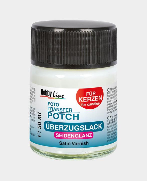 Produktbild Kreul Foto Transfer POTCH šberzugslack fr Kerzen, 50 ml (Transparent, 50 ml)