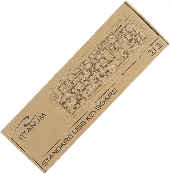 Produktbild Esperanza TK101 Tastatur USB (US, Kabelgebunden)