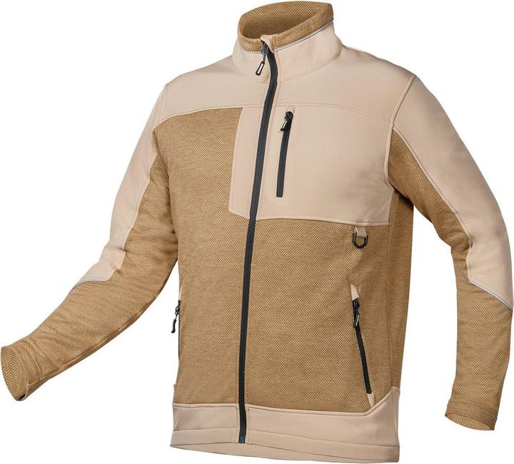 Neo Softshell Sweatshirt OUTDOOR beige Grösse L (L)