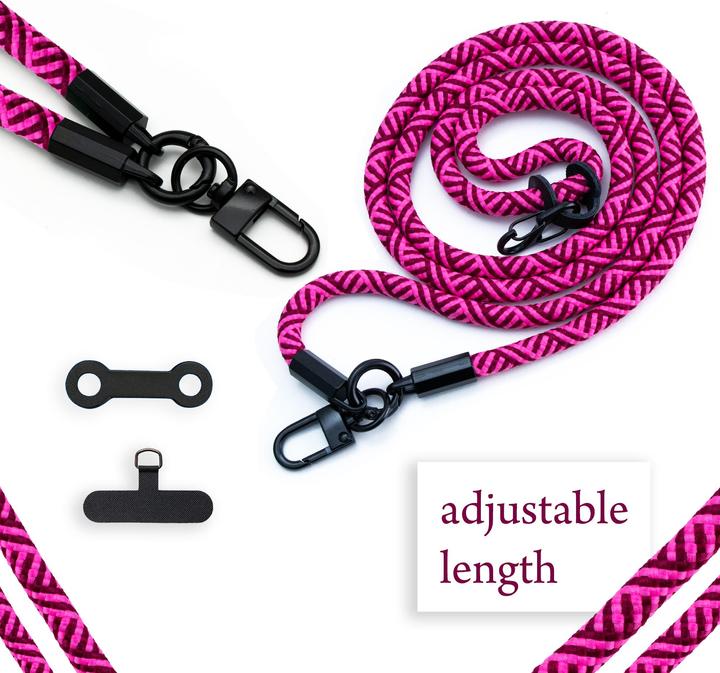 Produktbild Cadorabo Handykette für WIKO RAINBOW Necklace Hülle mit verstellbarem Kordelband