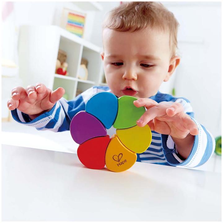 Image du produit Hape Boule à gratter arc-en-ciel (présentoir de 6)