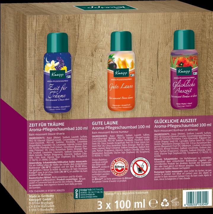 Actual product image Kneipp Happy Bathtime (100 ml, Bath oil)