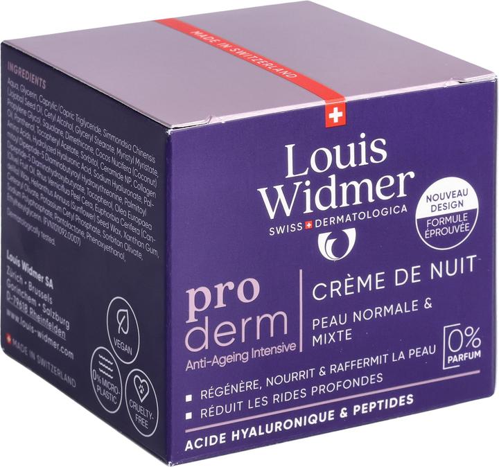 Immagine prodotto Louis Widmer Proderm Nachtcreme o Parf 50ml (50 ml, Crema notte)