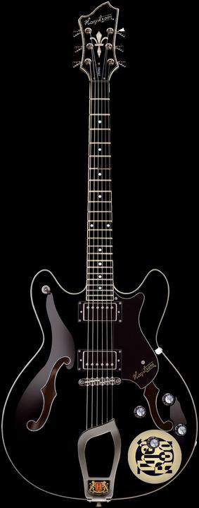Immagine prodotto Hagstrom Chitarra elettrica, Viking Ltd, Nero - Logo Rod (Chitarra elettrica, Legno d'acero)