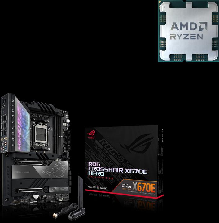 ASUS ROG Crosshair X670E Hero (AM5, AMD X670E, ATX)