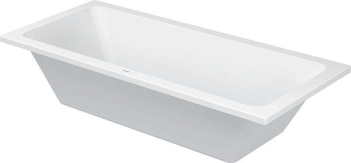 Actual product image Duravit Rectangular bath D-Code 80 x 180 cm white smooth 7001010000000 (150 l, 180 cm, 80 cm)