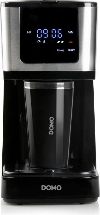 Actual product image Domo CAFETIÈRE DO733K 1,25L 10 CUPS MUG 400ML COMMANDES TACTILES/ÉCRAN LED FILTRE PERMANENT