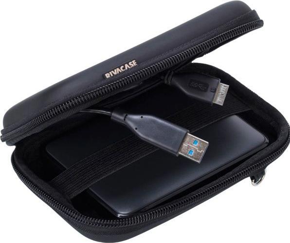 Image du produit Rivacase 9101 10,9 cm (4.3" ) Housse de protection noire Polyester