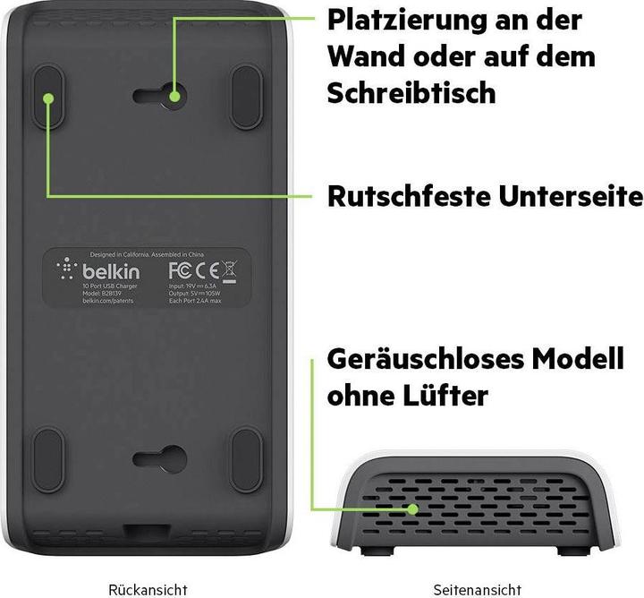 Produktbild Belkin USBLadestation (120 W)