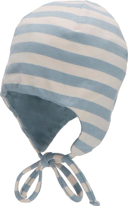 Sterntaler Mütze gestreift Hellblau Gr. 47 (47)