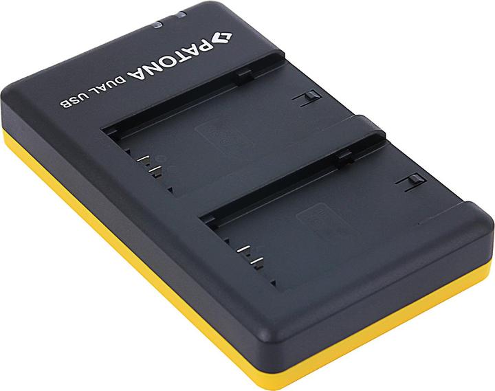 Actual product image Patona NP-FZ100 charger set + 2 batteries (Camera battery, Camera battery charger)