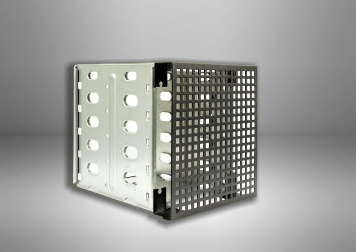 Produktbild Intertech Inter-Tech Einbaurahmen 13,30cm (5,25") auf 5x3.5" für 48,30cm (19") Gehäuse