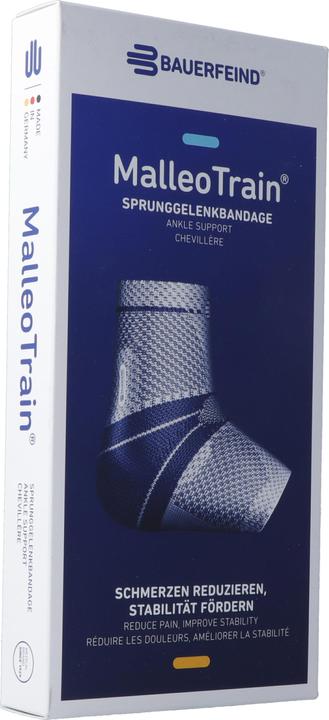 MalleoTrain Aktivbandage links titan