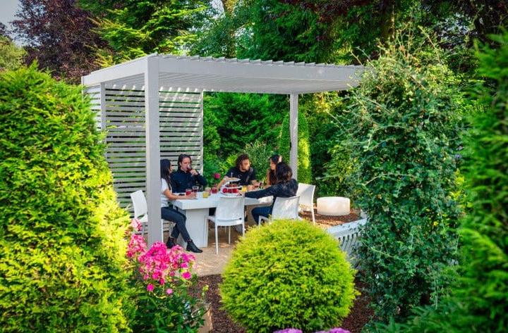 Image du produit Colibri Pergola Pavillon Pemium Alu Bioclimatique 300x300cm (300 cm, 300 cm)