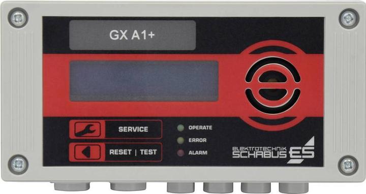 Image du produit Schabus Centrale de détection de gaz GX-A1+ fonctionnant au néon pour une installation fixe sans capteur