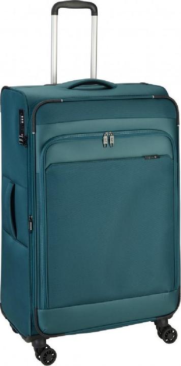 Actual product image D&N Travel Line 9504 4-wheel trolley M 67 cm with expansion fold (67 l, M (50 - 90l))