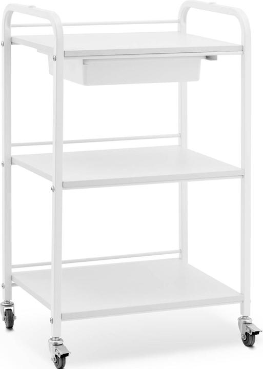 Produktbild Physa Kosmetikwagen Arbeitswagen Beistellwagen Schublade 3 Ablagen 80 kg