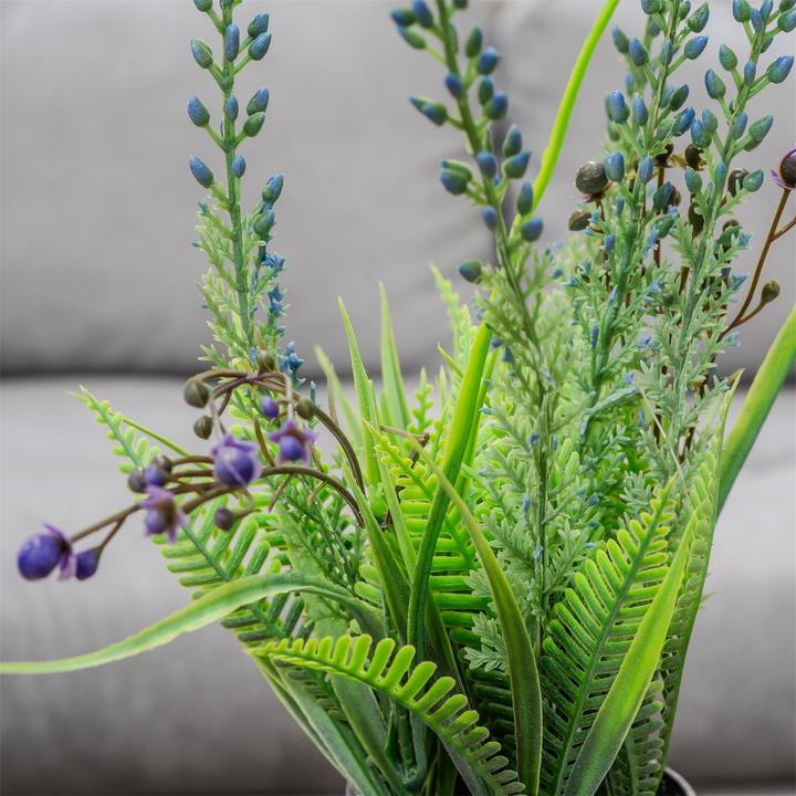 Produktbild NTK-Collection Kunstblume Lavendel in Vase (35 cm)