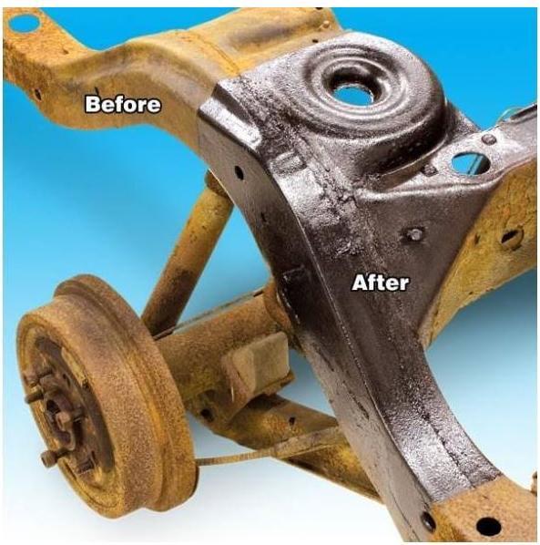 Actual product image Brunox Epoxy Rust Remover and Primer (250 ml, Transparent)