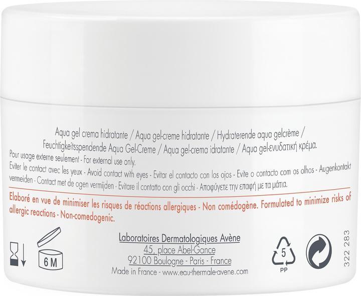 Produktbild Avène Hydrance Feuchtigkeitsspendende Aqua-Gel Creme (50 ml, Gesichtsgel)