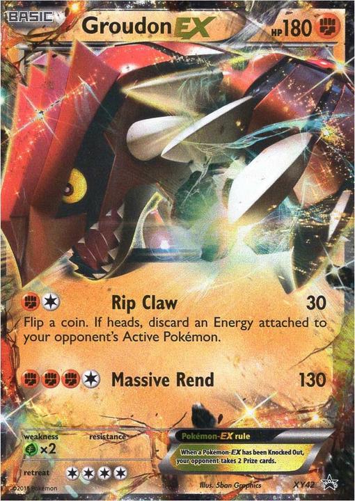 Actual product image Pokémon Kyogre EX Tin Box 2015 - EN (English)